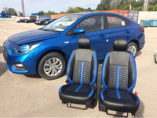 Каркасные авточехлы на Hyundai Solaris 2 Каркасные авточехлы на Hyundai Solaris 2