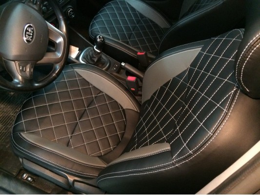 Каркасные авточехлы на KIA Rio 3 Каркасные авточехлы на KIA Rio 3