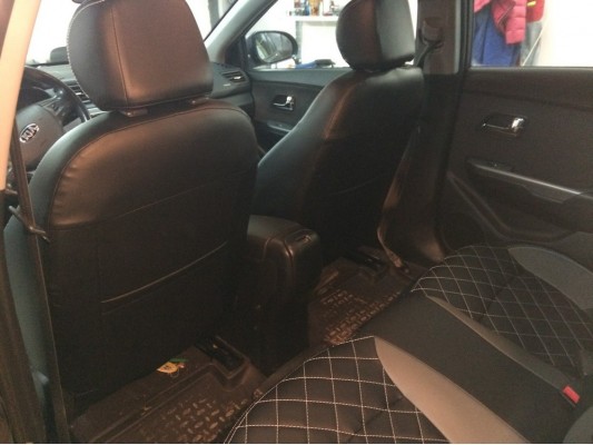 Каркасные авточехлы на KIA Rio 3 Каркасные авточехлы на KIA Rio 3