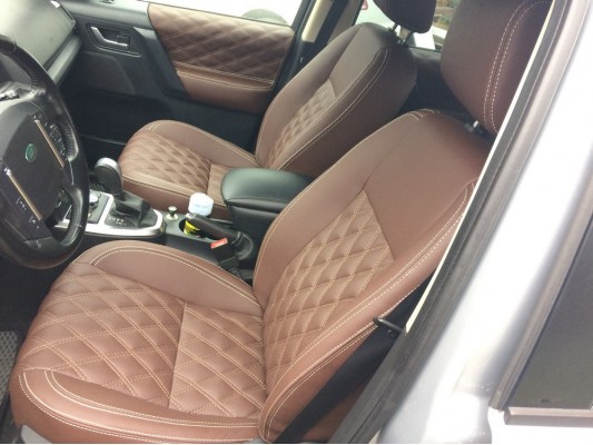 Каркасные авточехлы на Land Rover Freelander 2 Каркасные авточехлы на Land Rover Freelander 2